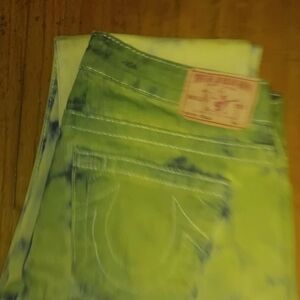 True Religion Y2K Tie-Dye Jeans